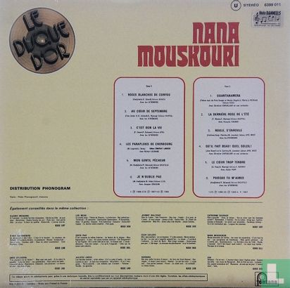 Le Disque D'Or De Nana Mouskouri - Image 2