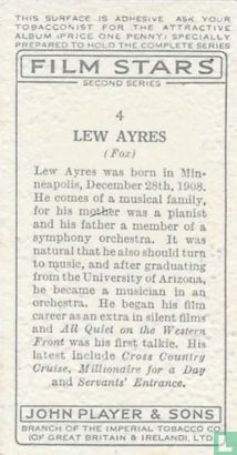 Lew Ayres (Fox) - Afbeelding 2