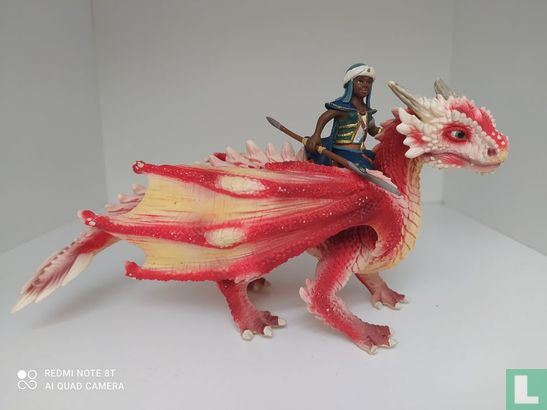 Dragon avec cavalier - Image 2