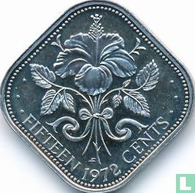 Bahamas 15 cents 1972 - Image 1