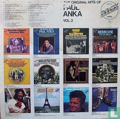 The Original Hits of Paul Anka - Vol. 2 - Bild 2