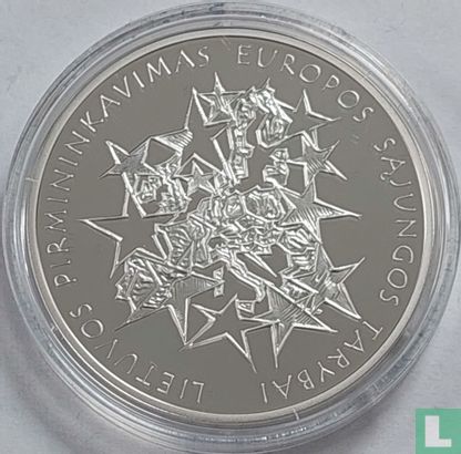 Litouwen 50 litu 2013 (PROOF) "Lithuania’s Presidency of the Council of the European Union" - Afbeelding 2