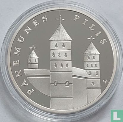 Litouwen 50 litu 2007 (PROOF) "Panemune Castle" - Afbeelding 2