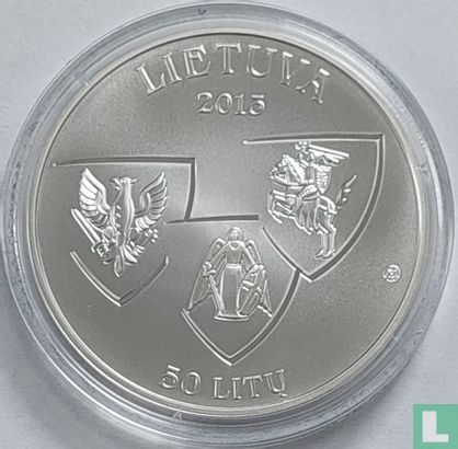 Litouwen 50 litu 2013 (PROOF) "150th anniversary Uprising of 1863 - 1864" - Afbeelding 1