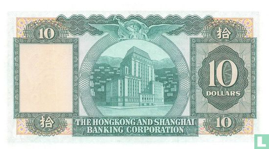Hong Kong 10 Dollars 182j.1 - Image 2