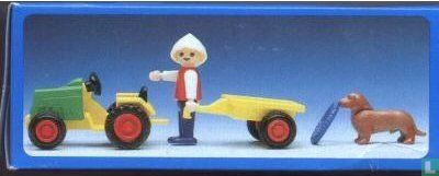 3715 Kind met traktor - Bild 2