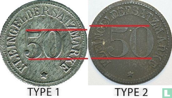Giessen 50 pfennig 1918 (type 1) - Afbeelding 3
