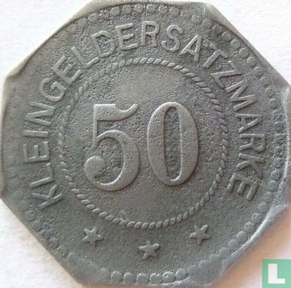 Pirmasens 50 pfennig 1917 (type 2) - Afbeelding 2