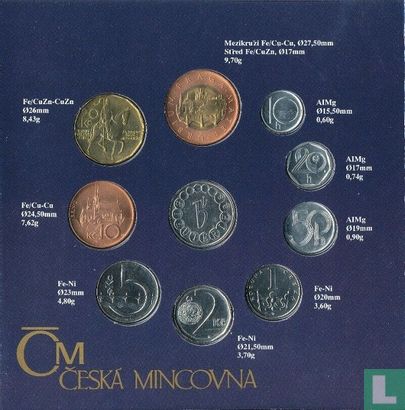 Czech Republic mint set 1995 - Image 3
