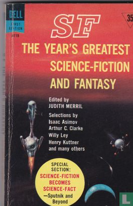 SF The Year's Greatest Science-Fiction and Fantasy - Afbeelding 1