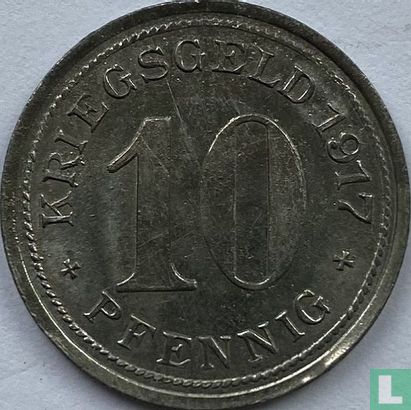 Wattenscheid 10 pfennig 1917 - Afbeelding 1