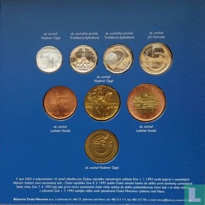 Czech Republic mint set 2004 "Entry in the European Union" - Image 2