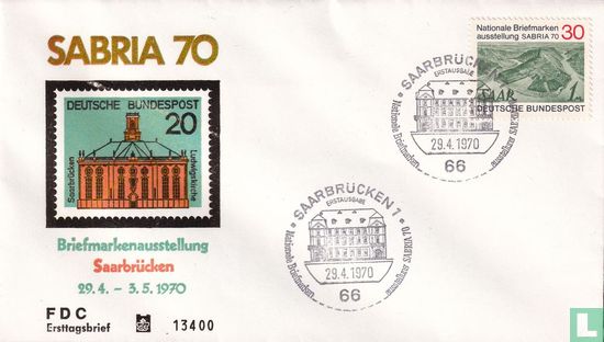 Stamp exhibition SABRIA