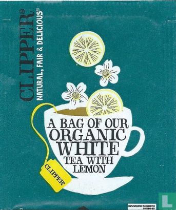 Organic White Tea with Lemon - Image 1
