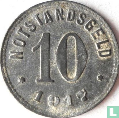 Sinzig 10 pfennig 1917 - Afbeelding 1