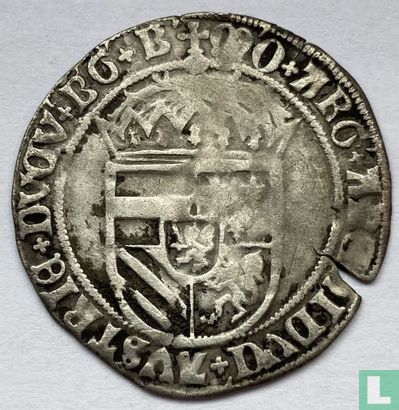 Brabant 1 patard ND (1507-1517) - Image 1