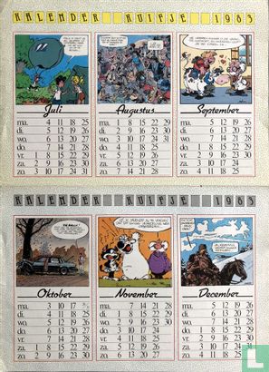 Kalender Kuifje 1983 - Image 1