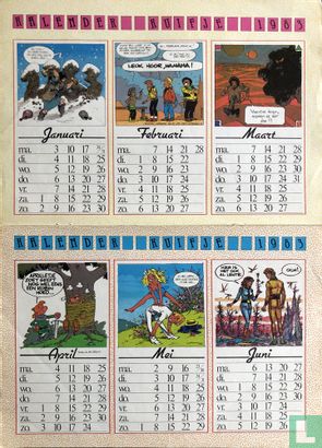 Kalender Kuifje 1983 - Image 1