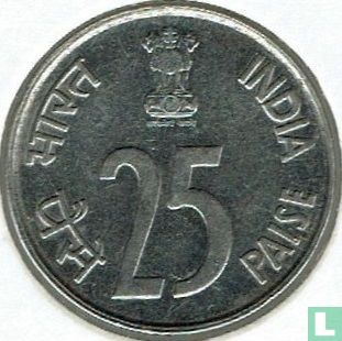 Inde 25 paise 1988 (Bombay - type 2) - Image 2