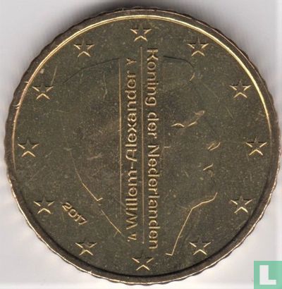 Netherlands 50 cent 2017 (sails of a clipper with star) - Image 1