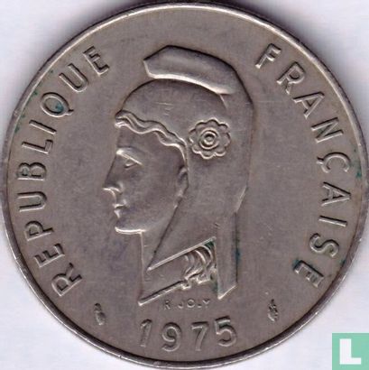 Territoire français des Afars et des Issas 100 francs 1975 - Image 1