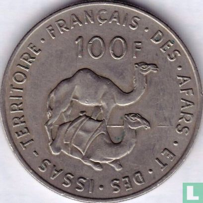 Territoire français des Afars et des Issas 100 francs 1975 - Image 2