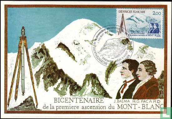 200 jaar sinds de eerste beklimming van de Mont-Blanc - Afbeelding 1