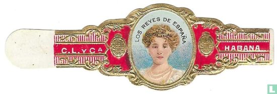 Los Reyes de España - C.L. y Ca - Habana [Victoria Eugenia] - Afbeelding 1