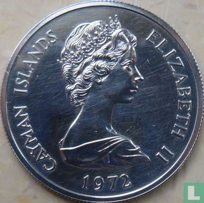 Cayman Islands 1 dollar 1972 - Image 1