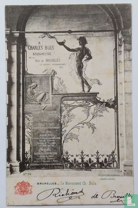 Le Monument Ch.Buls - Bruxelles - Image 1