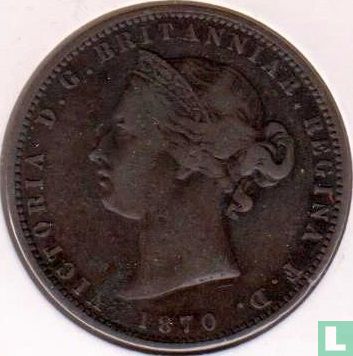 Jersey 1/13 shilling 1870 - Image 1