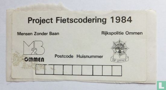 Project fietscodering 1984