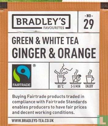 Green & White Tea Ginger & Orange  - Afbeelding 2