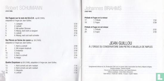 Schumann - Brahms   Organ Works - Image 6