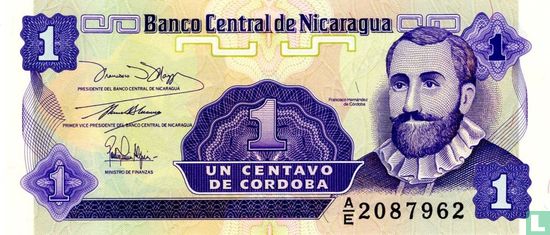 Nicaragua 1 centavo - Image 1