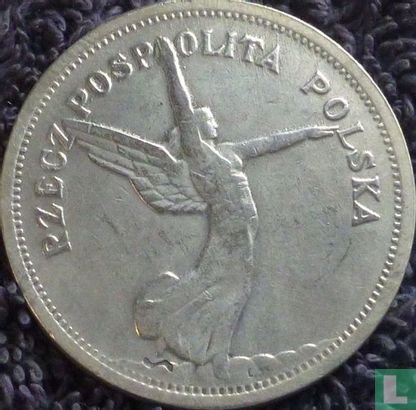 Polen 5 zlotych 1928 (zonder muntteken) - Afbeelding 2
