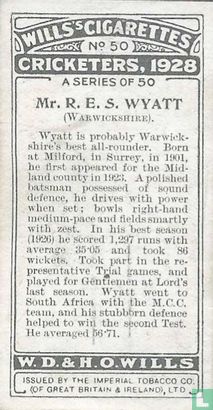 Mr. R. E. S. Wyatt (Warwickshire) - Afbeelding 2