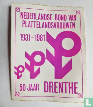 Nederlandse bond van Plattelandsvrouwen 1931-1981
