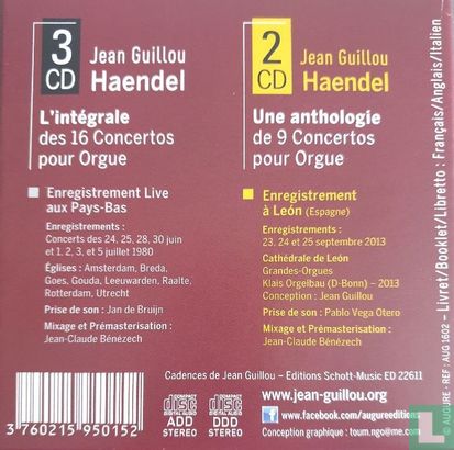 Händel  16 Organ Concertos - Image 2