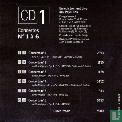 Händel  16 Organ Concertos - Image 8