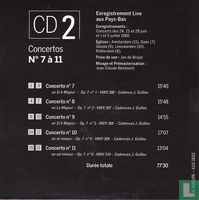 Händel  16 Organ Concertos - Image 9