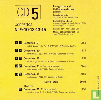 Händel  16 Organ Concertos - Image 12