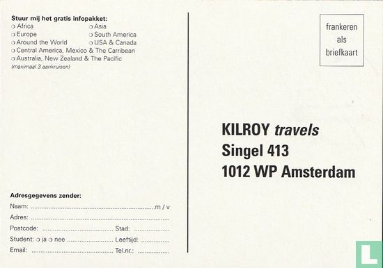 U000695 - Kilroy travels "Go before it´s too late" - Afbeelding 3