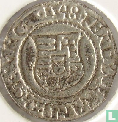 Ungarn 1 Denár 1548 - Bild 1