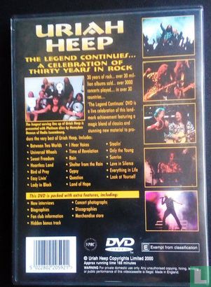 Uriah Heep - The Legend continues... A celebration of thirty years in Rock - Image 2