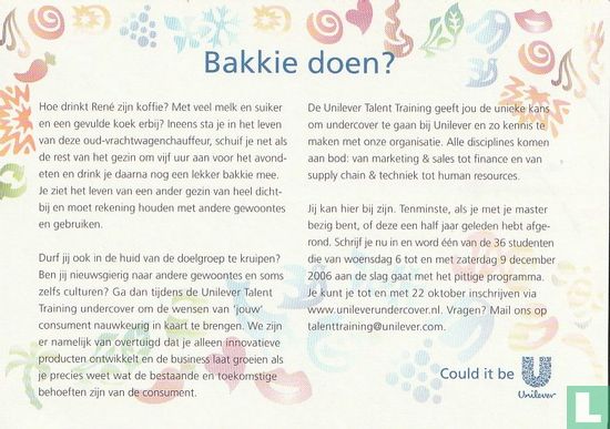 U060067 - Unilever "Bakkie doen?" - Image 3