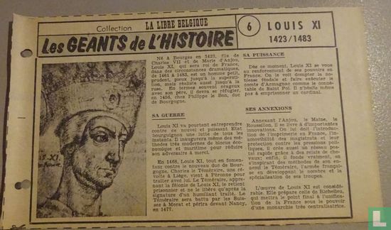 Louis XI 1423/1483