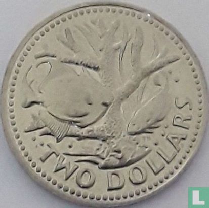 Barbados 2 dollars 1977 - Image 2