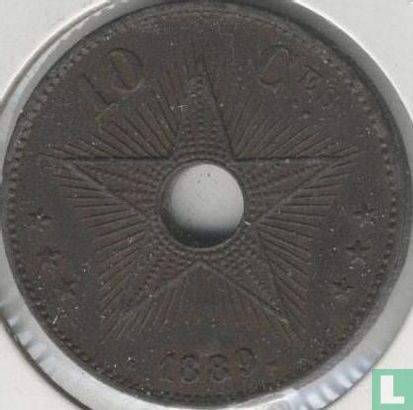 Congo Free State 10 centimes 1889 - Image 1