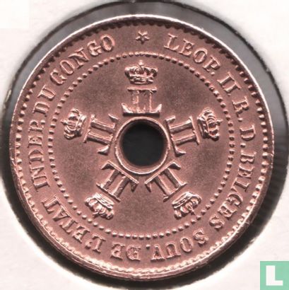 Congo Free State 1 centime 1888 - Image 2